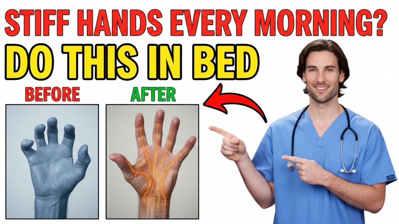 Your Hands Are Stiff Every Morning — 5 Bed Exercises to Fix It in One Week