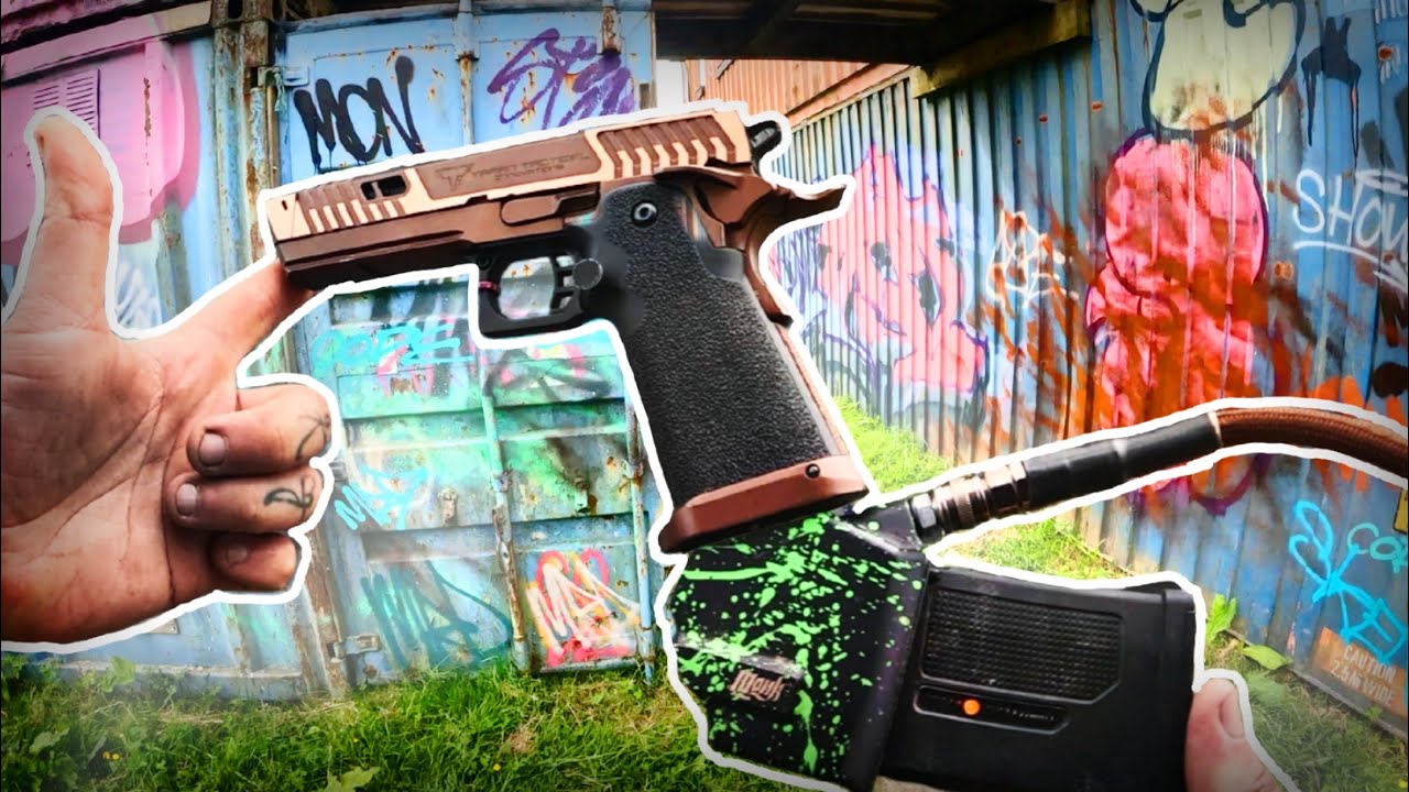 This HPA Sand Viper is UNSTOPPABLE at Airsoft!