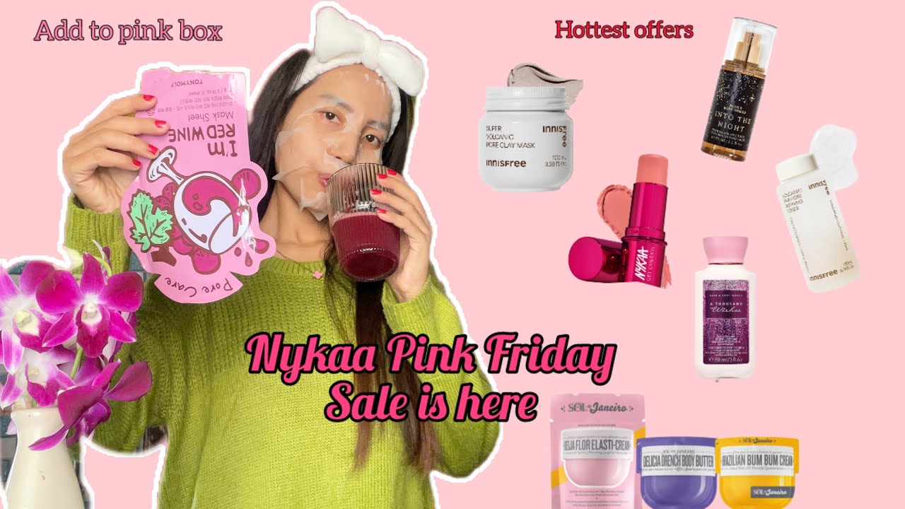 Nykaa Haul🛍️/Nykaa Pink Friday Sale recommendation//Restocking beauty products