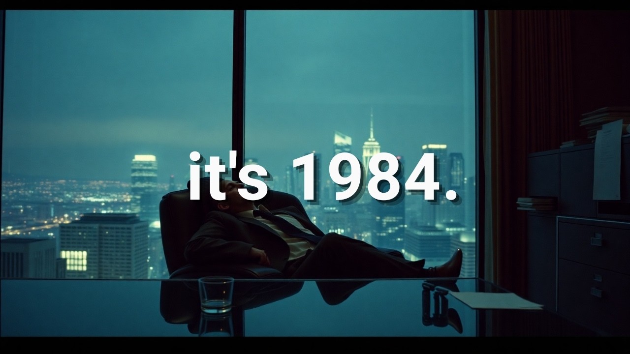 ｔｈｅ ｌｉｇｈｔｓ ａｒｅ ｏｆｆ， ｉｔ＇ｓ １９８４  // Synthwave Chill  Music Mix for Late Night Work