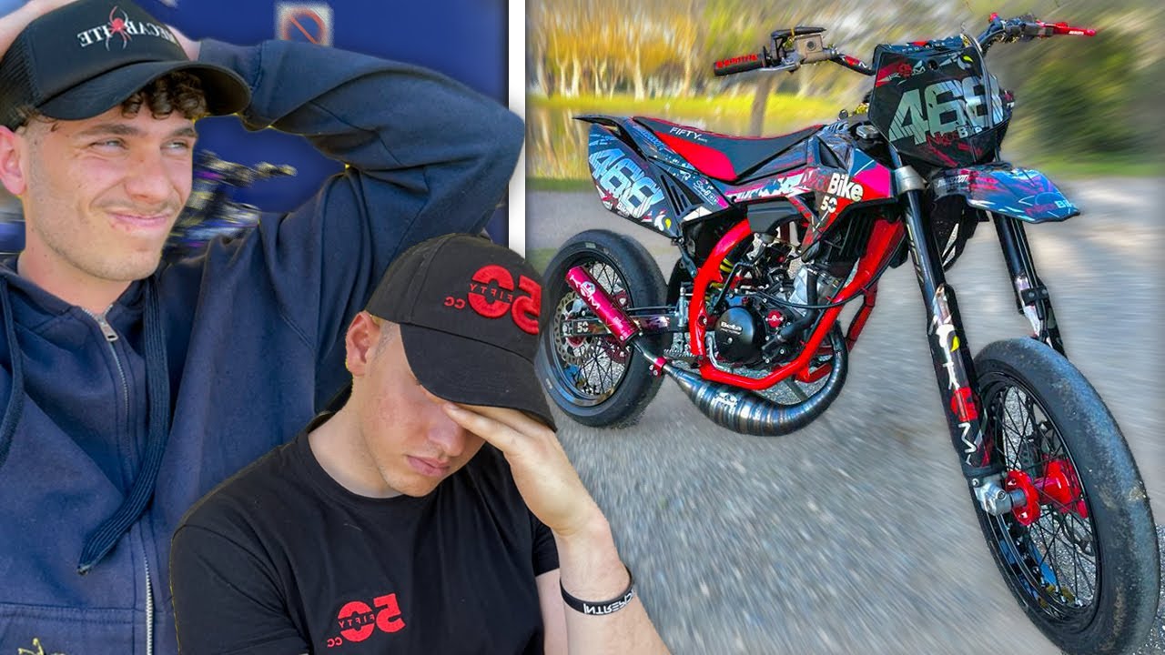 IL N'AURAIT JAMAIS DÛ ROULER AVEC CETTE MOTO CE JOUR-LÀ... (ft. NikosBike, TrackMotard)