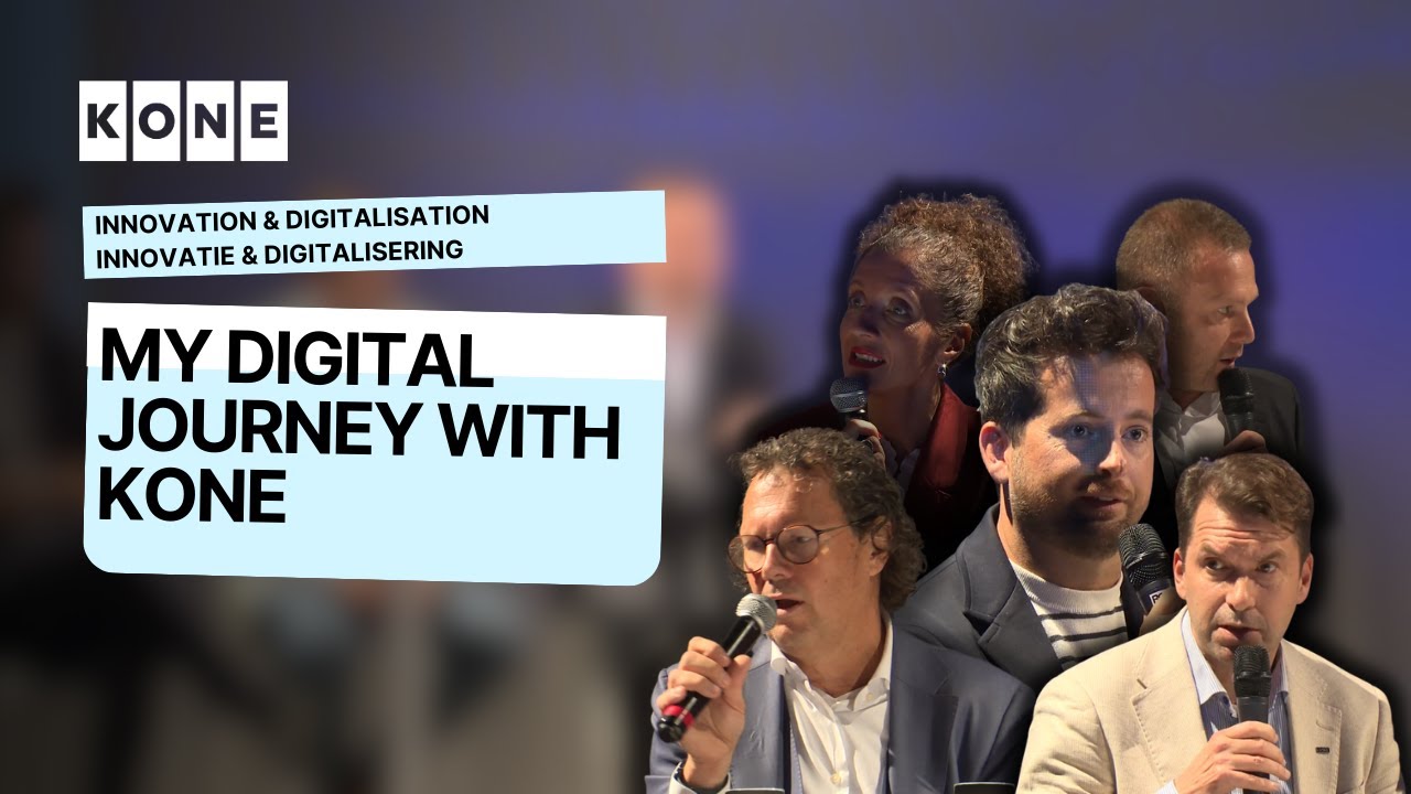 Le digital au service des bâtiments de demain - Table ronde KONE x Living Tomorrow x Unibra