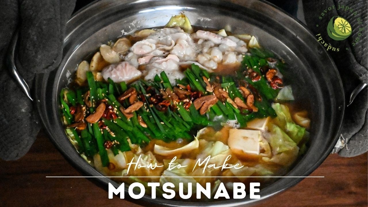 How to Make Motsunabe At Home (Japanese Offal Hot Pot)