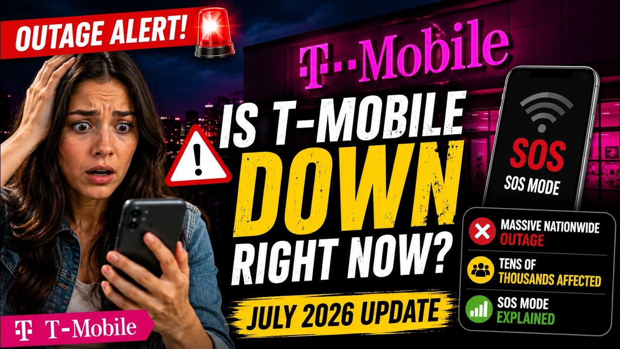 T-Mobile не работает? Масштабный общенациональный сбой затронул десятки тысяч пользователей &mdash; объ...