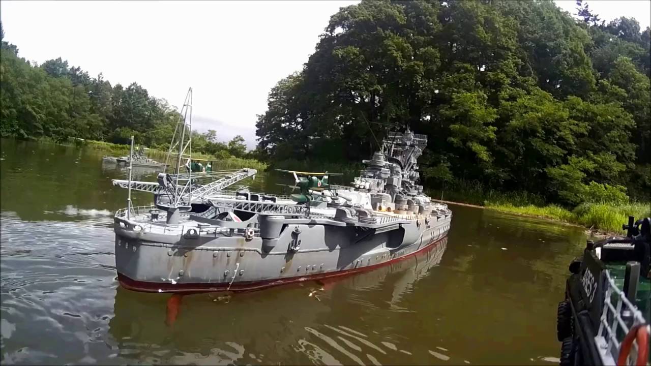 戦艦大和(1/144) 戦艦武蔵(1/200)