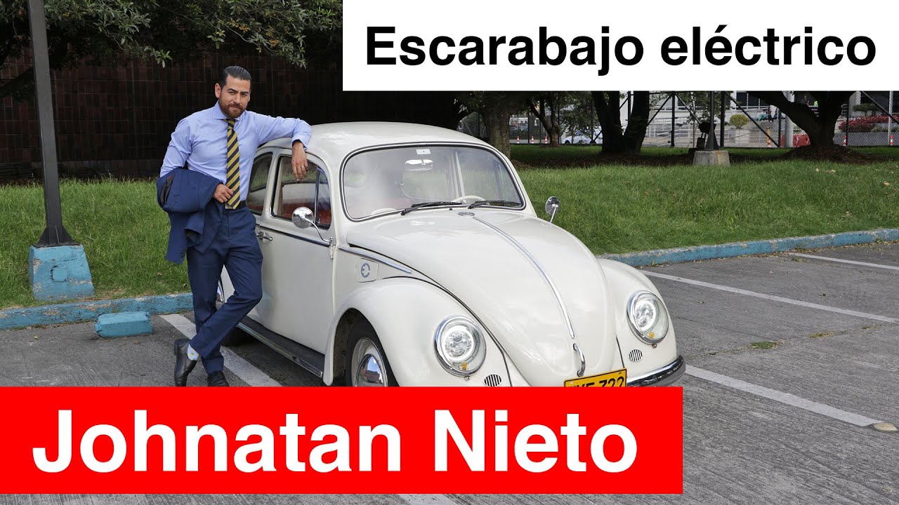 Johnatan Nieto: al volante del escarabajo eléctrico