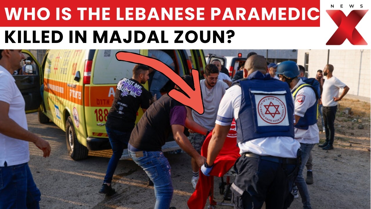 Red Cross Ambulance Hit In Lebanon, Paramedic Dies Amid Israel-Lebanon Conflict