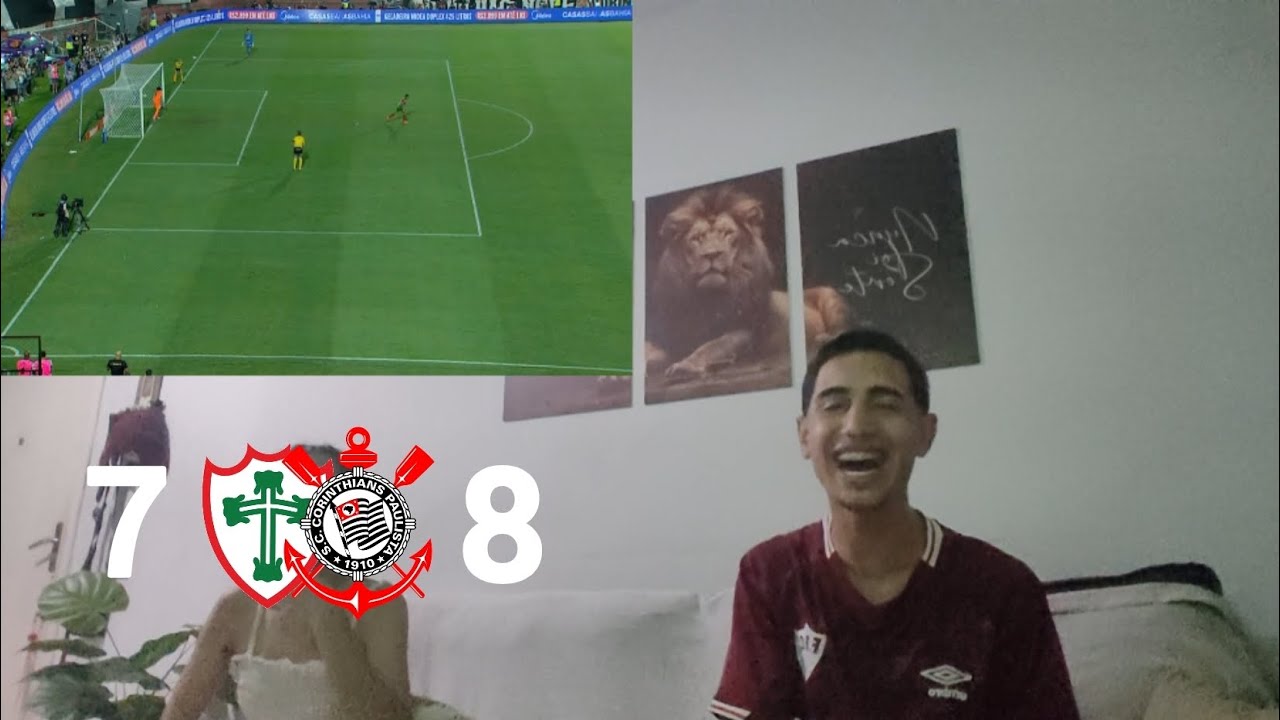 REACT| PORTUGUESA X CORINTHIANS PÊNALTIS CAMPEONATO PAULISTA #REACT #CORINTHIANS # PORTUGUESA 