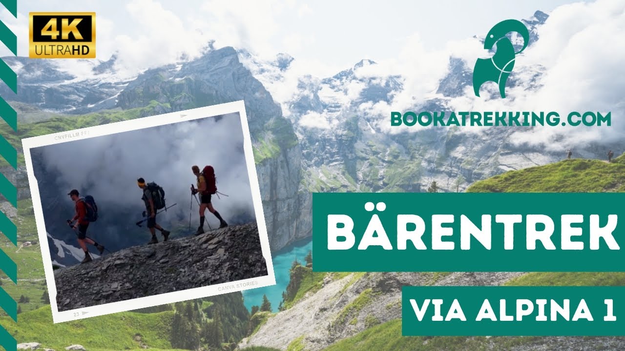 Bärentrek: 6 Days Via Alpina 1 in Switzerland