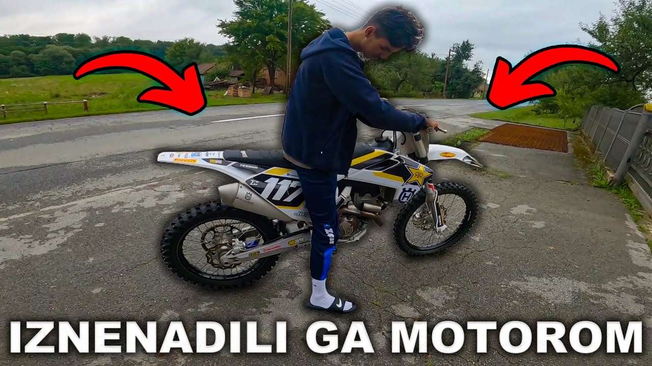 IZNENADILI SMO BRATA NOVIM MOTOROM! VLOG