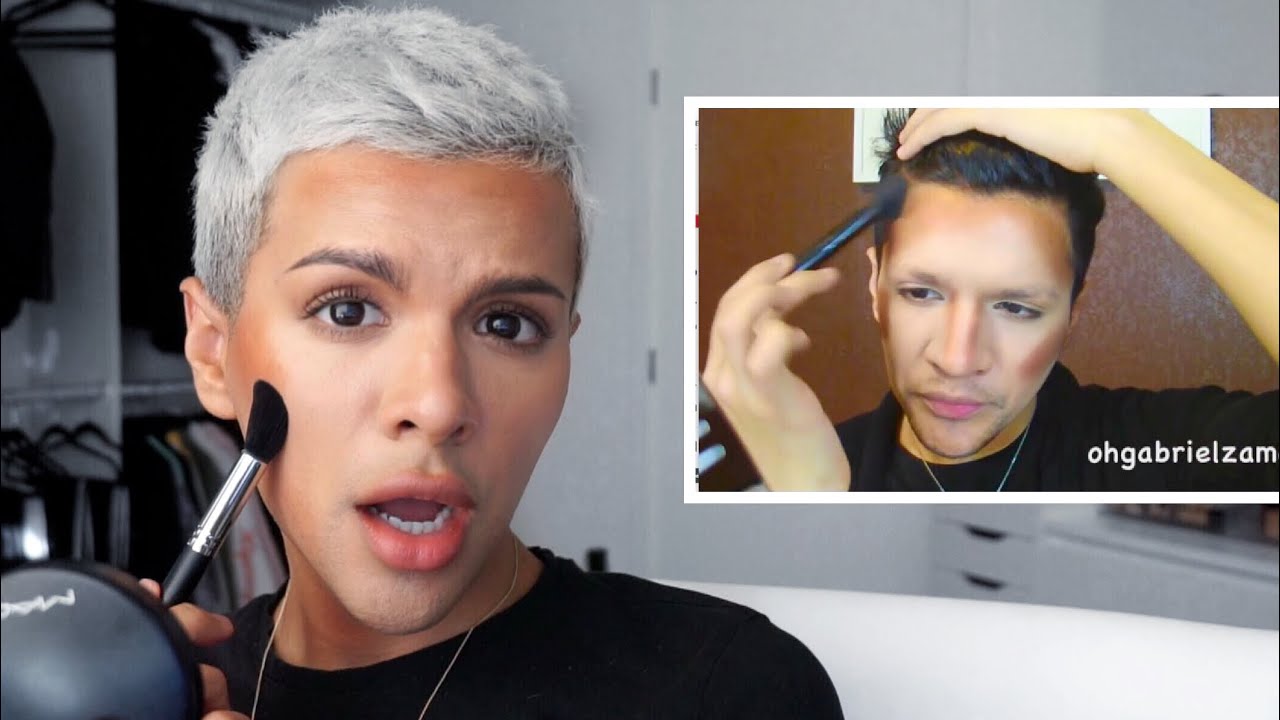 Recreating My FIRST Makeup Tutorial EVER!!!!! | Gabriel Zamora