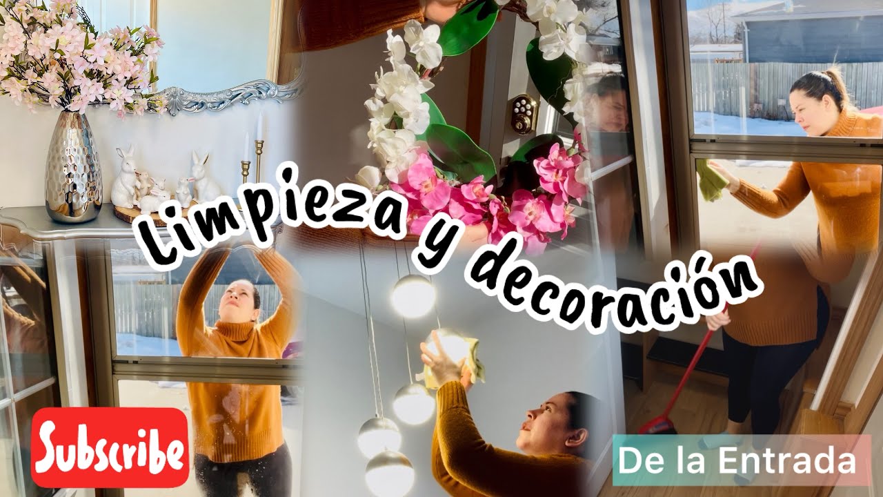 BIENVENIDA CON  ENCANTO: LIMPIEZA Y DECORACIÓN DE LA ENTRADA
