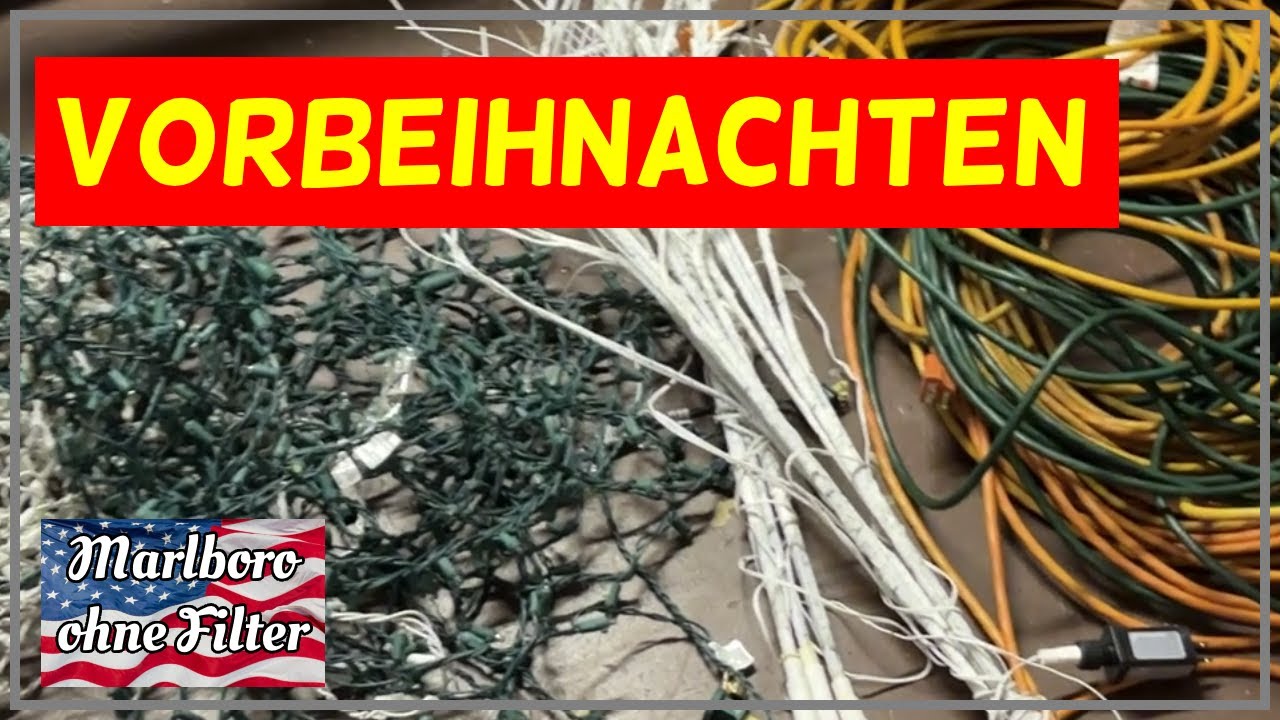 Marlboro ohne Filter - 39 -  Weihnachten ist vorbei und ein wenig Bowling mit Freunden