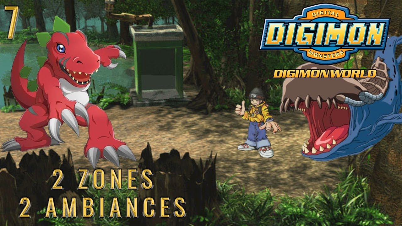 LE PAYS DES DINOS - Digimon world