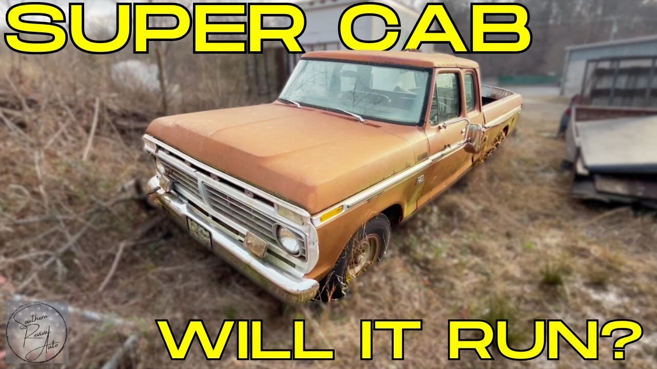 1974 Ford F250 SuperCab 460 REVIVAL ~Parked for 14 Years ~ #ford #revival #automobile #trucks