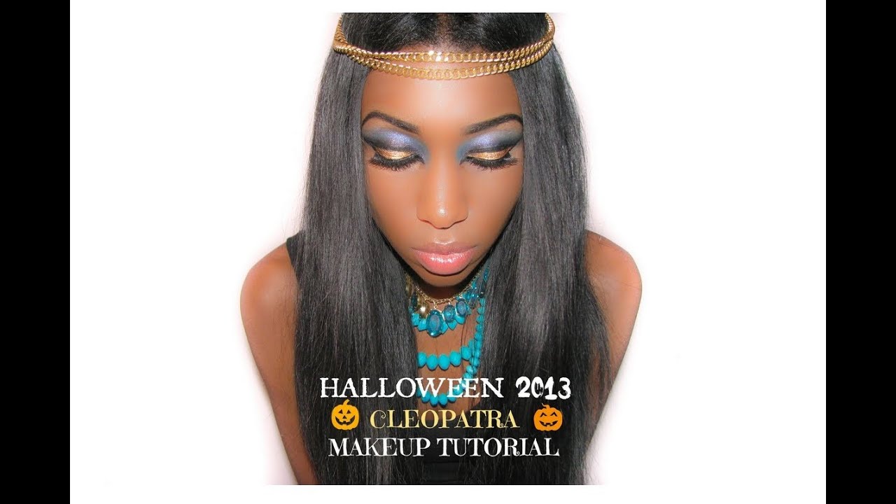 HALLOWEEN LOOK 2013/2014: Cleopatra makeup tutorial - Maquillage de Cléopâtre