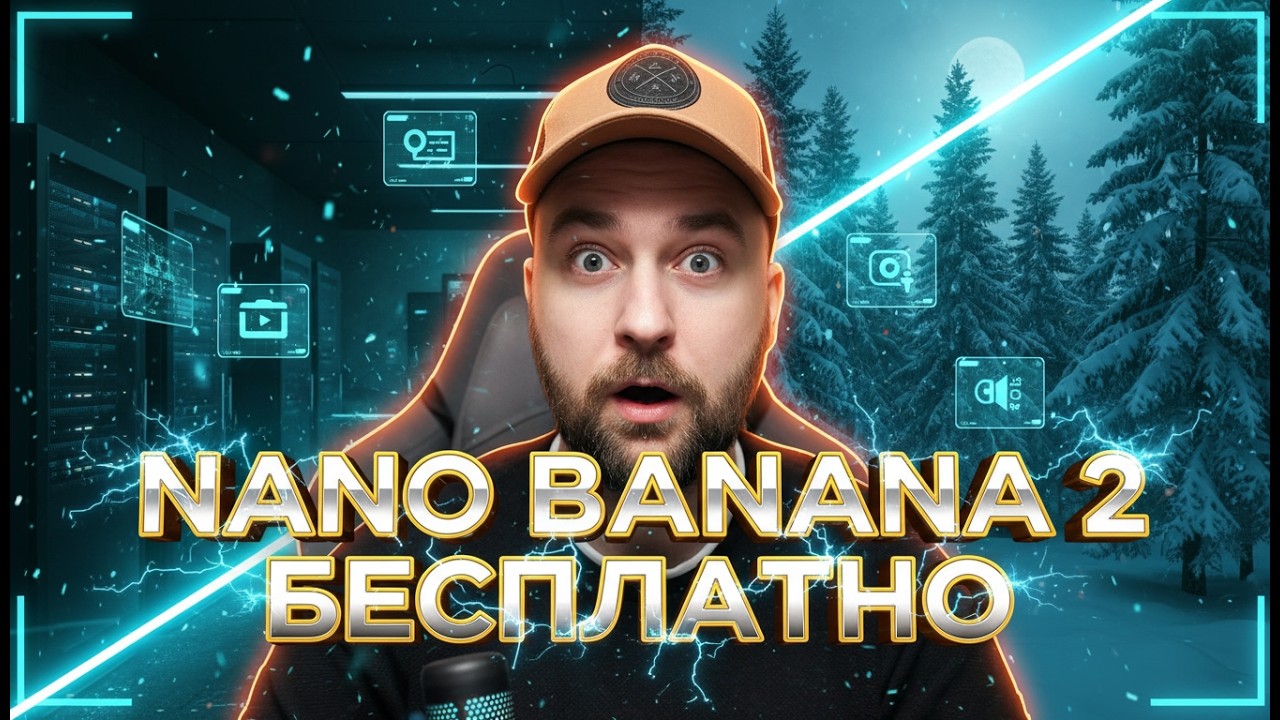 Nano Banana 2: Как пользоваться БЕСПЛАТНО