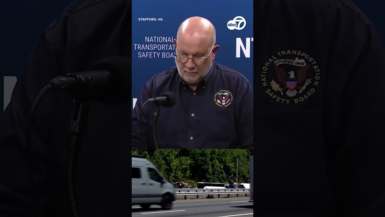 Информационное сообщение NTSB: 5 человек погибли в результате аварии автобуса на трассе I-95 неда...