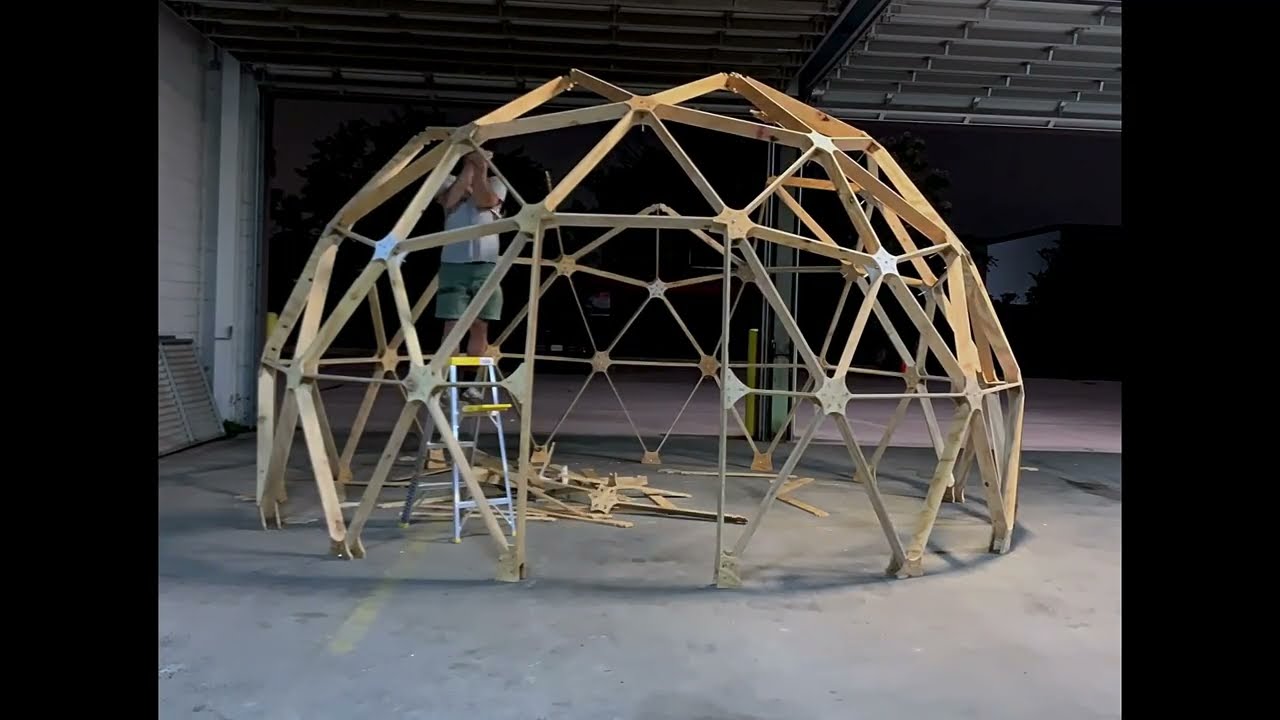 Geodesic Dome assembly 18 FT Diameter