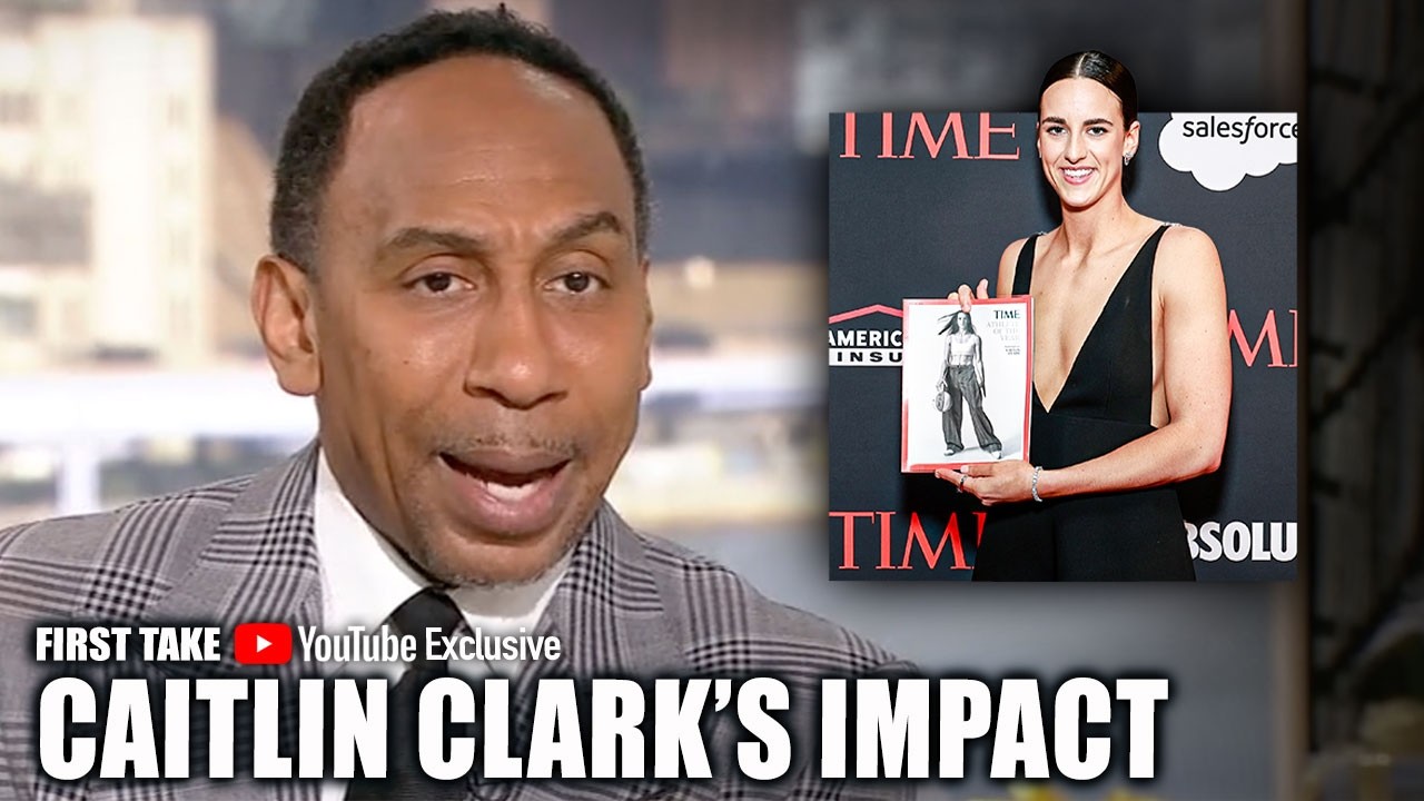 Stephen A. COMMENDS Caitlin Clark for her impact and self-awareness 👏 | First Take YT Exclusive