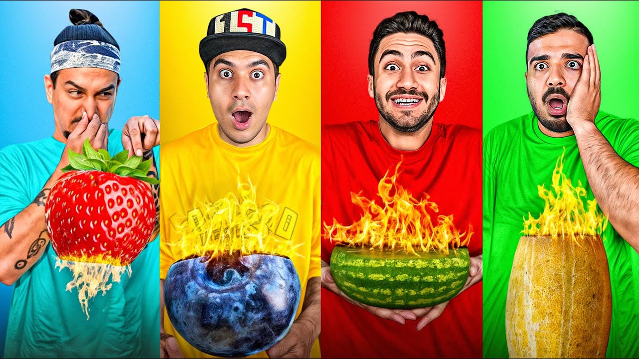 بیست مدل میوه رو کباب کردیم 🔥 کدوم خوشمزه میشه؟!
