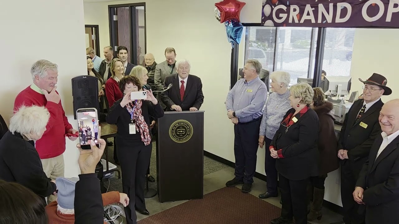 County Clerk Elgin Ribbon Cutting 2025 12 17