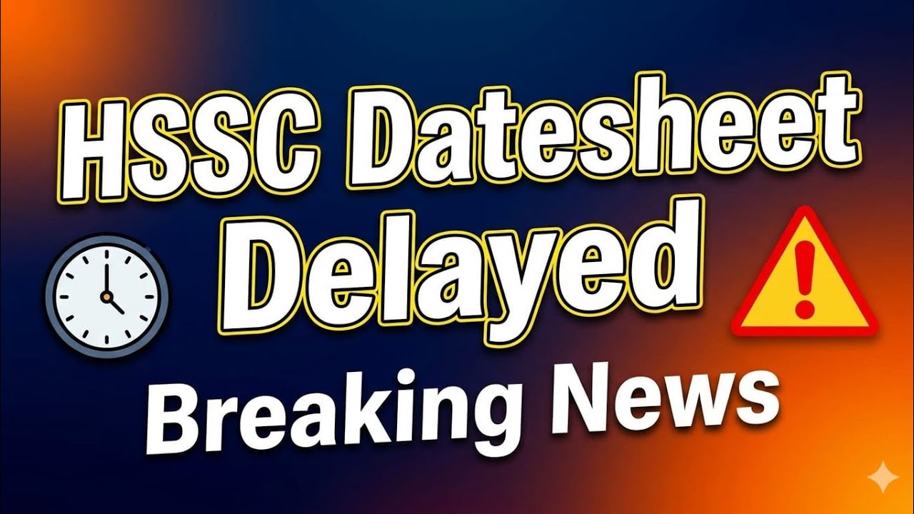 HSSC 2026 Datesheet DELAYED! Students Shocked!