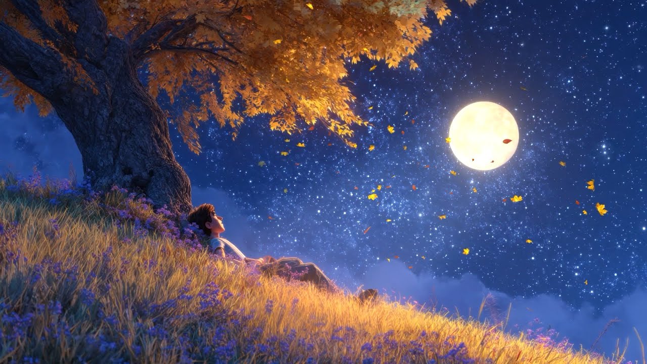 5시간 수면음악「단풍나무 아래에서」🎵 가을음악, 힐링음악, 불면증음악 (Long Way)