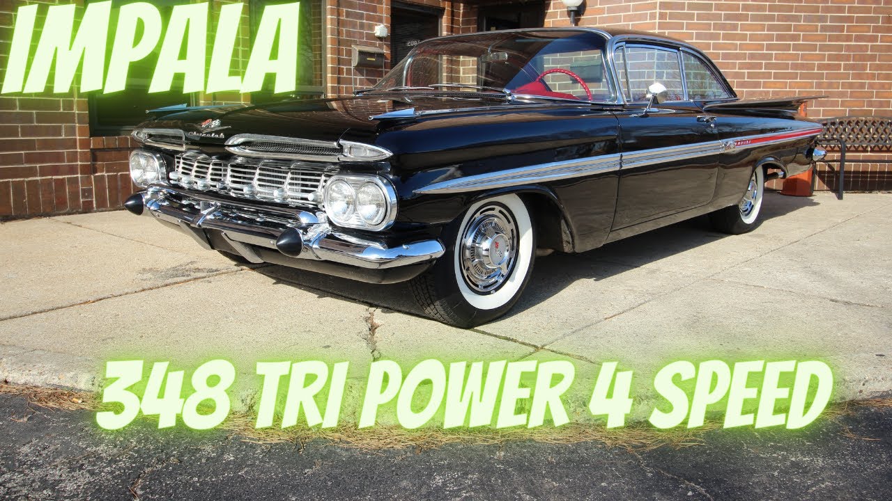 1959 Chevrolet Impala - 348 Tri Power - 4 Speed -  SOLD!