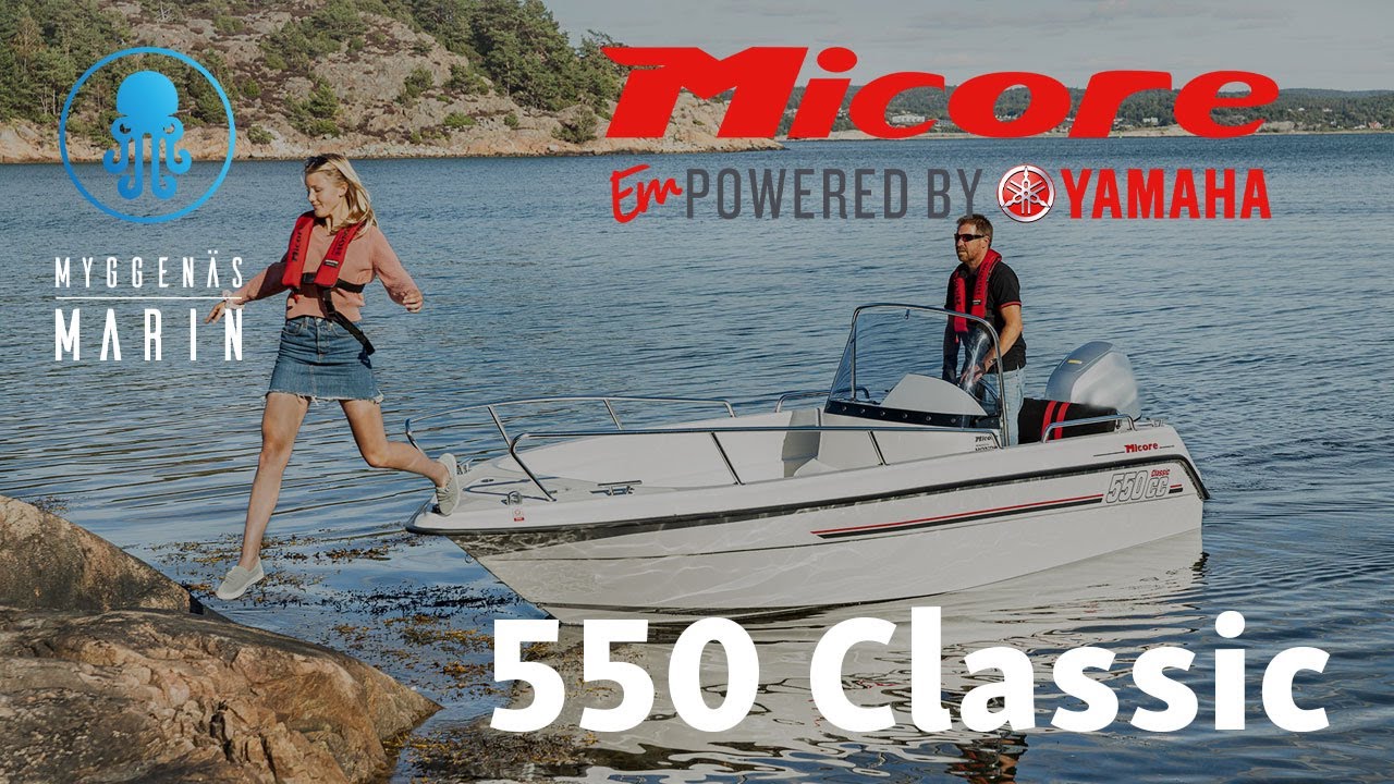 Micore 550 Classic - Micores mest sålda båt genom tiderna! 🤩