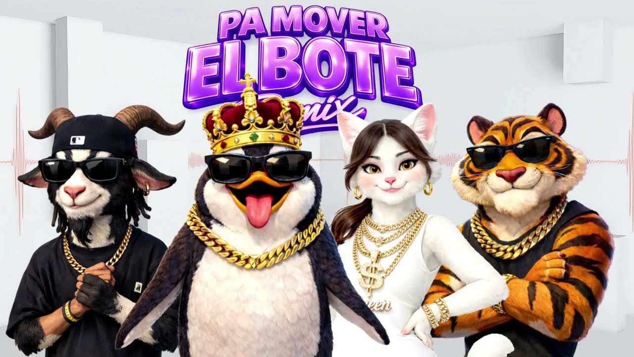 PA MOVER EL BOTE REMIX ( VIDEO LYRICS )- Jr Clark, Milagro Flores, Andro Skrt y Supremo