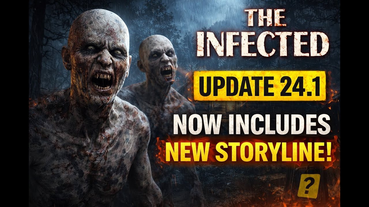 The Infected Update 24.1 | New Storyline Changes Everything!#theinfected #zombie #survivalgame