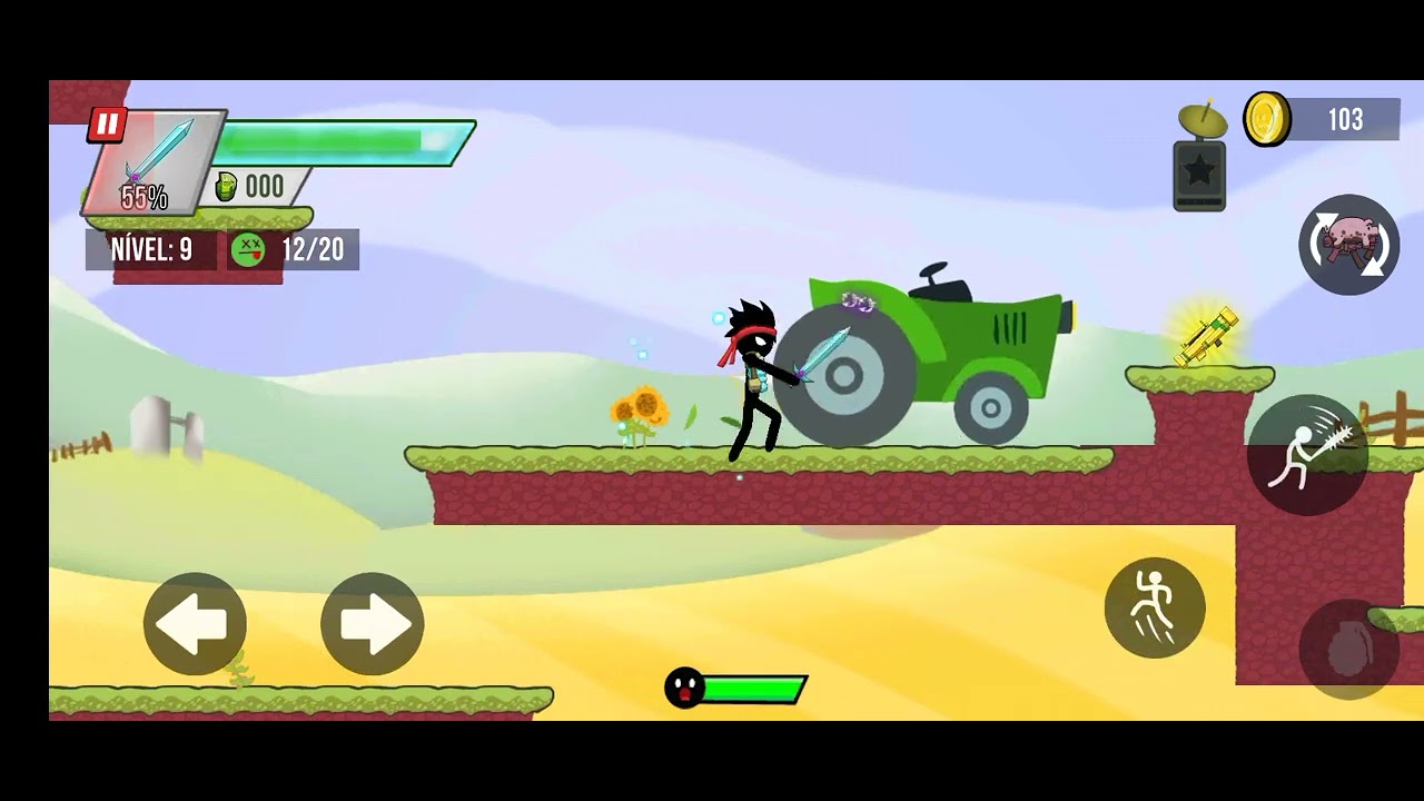 Zerando o capítulo 3 no stick vs zombies