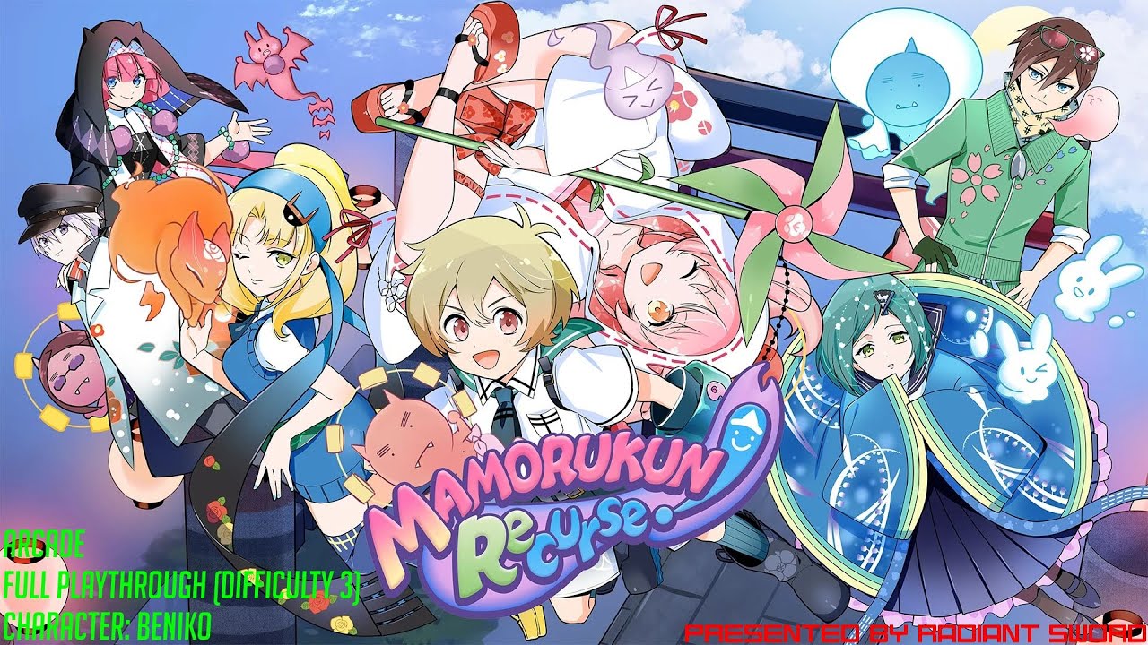 Mamorukun ReCurse! / Arcade / Full Playthrough / Beniko (Difficulty 3/1CC)