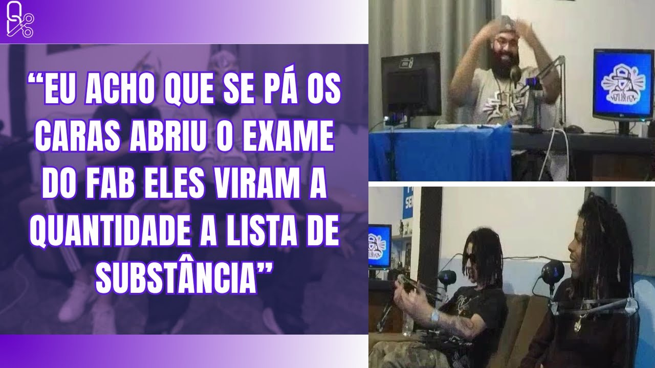 EXAME TOXICOLÓGICO DO FAB GODAMN É O TERROR DO HOSPITAL HAHAHAHA