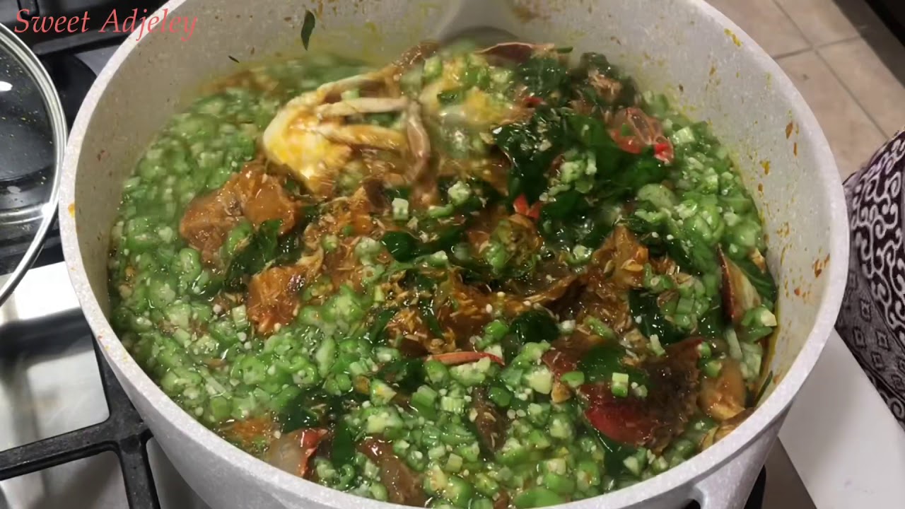 LET&rsquo;S MAKE BANKU WITH OKRO STEW | OKRA STEW RECIPE