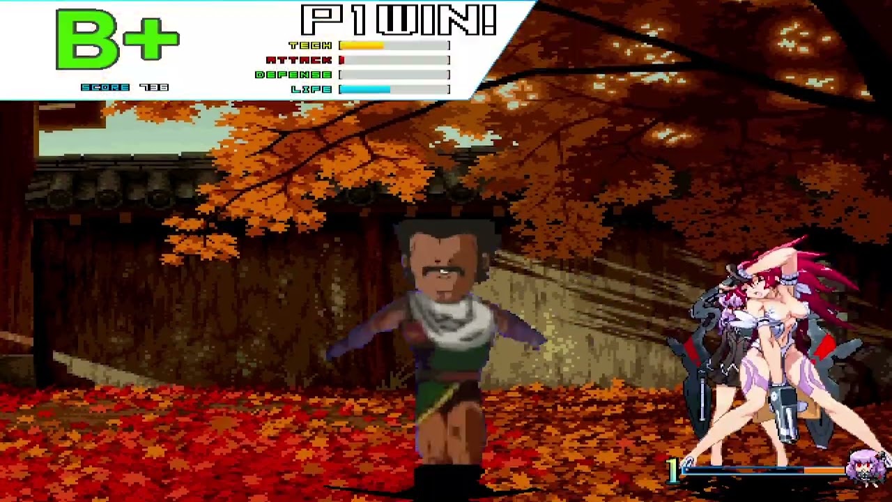 KOF MUGEN Mk Paragus Vs Luna Himeki Rx