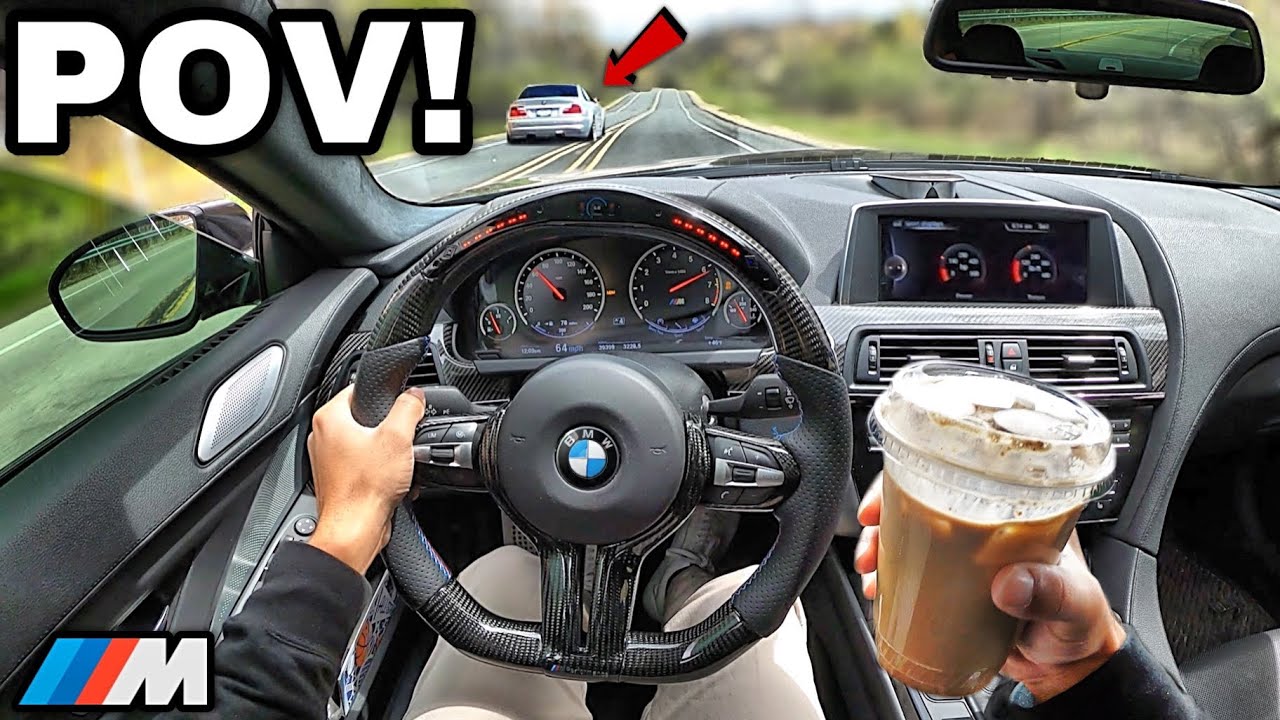 Getting Coffee In A 800HP Manual BMW M6 Gran Coupe! SUPERCAR KILLER [LOUD EXHAUST POV]