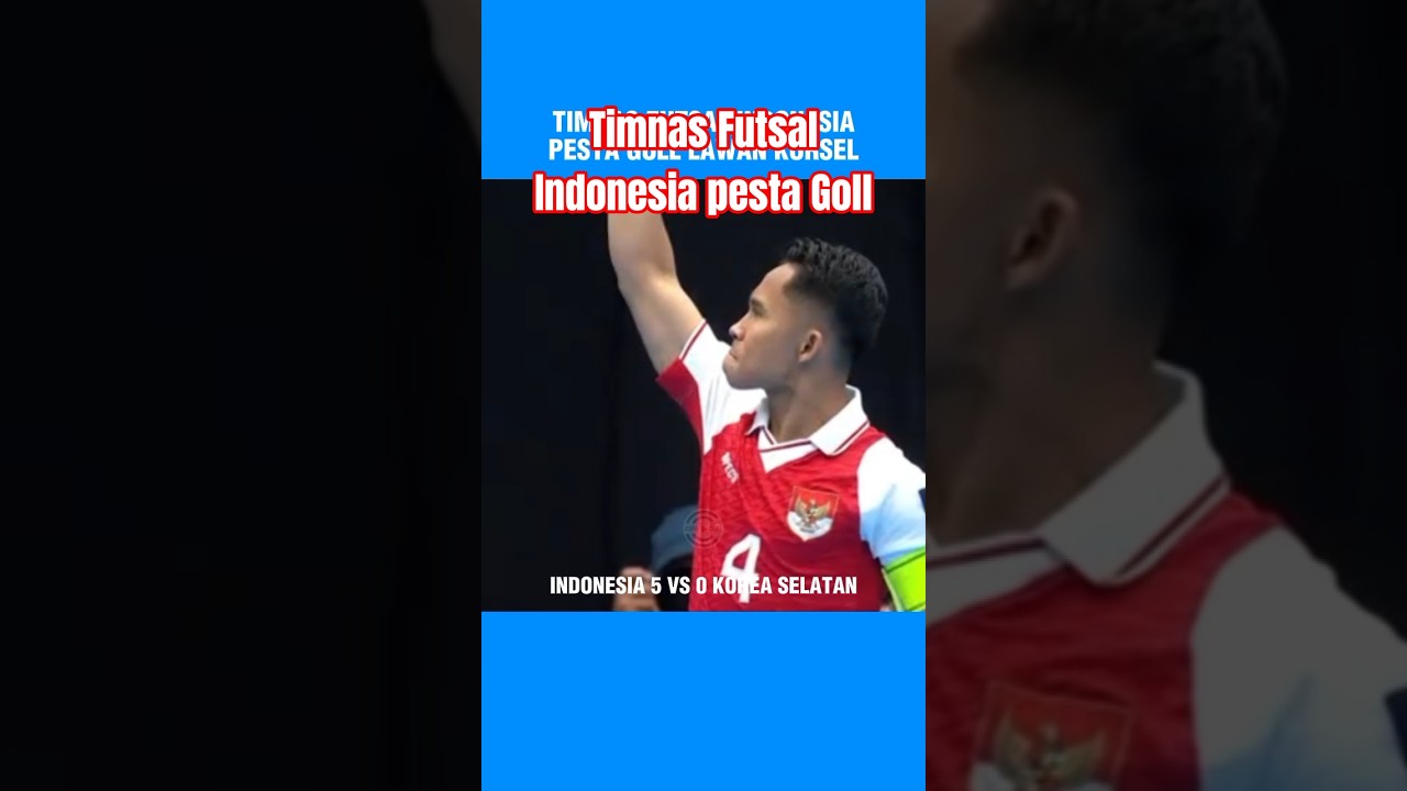 Timnas Futsal Indonesia pesta gol 