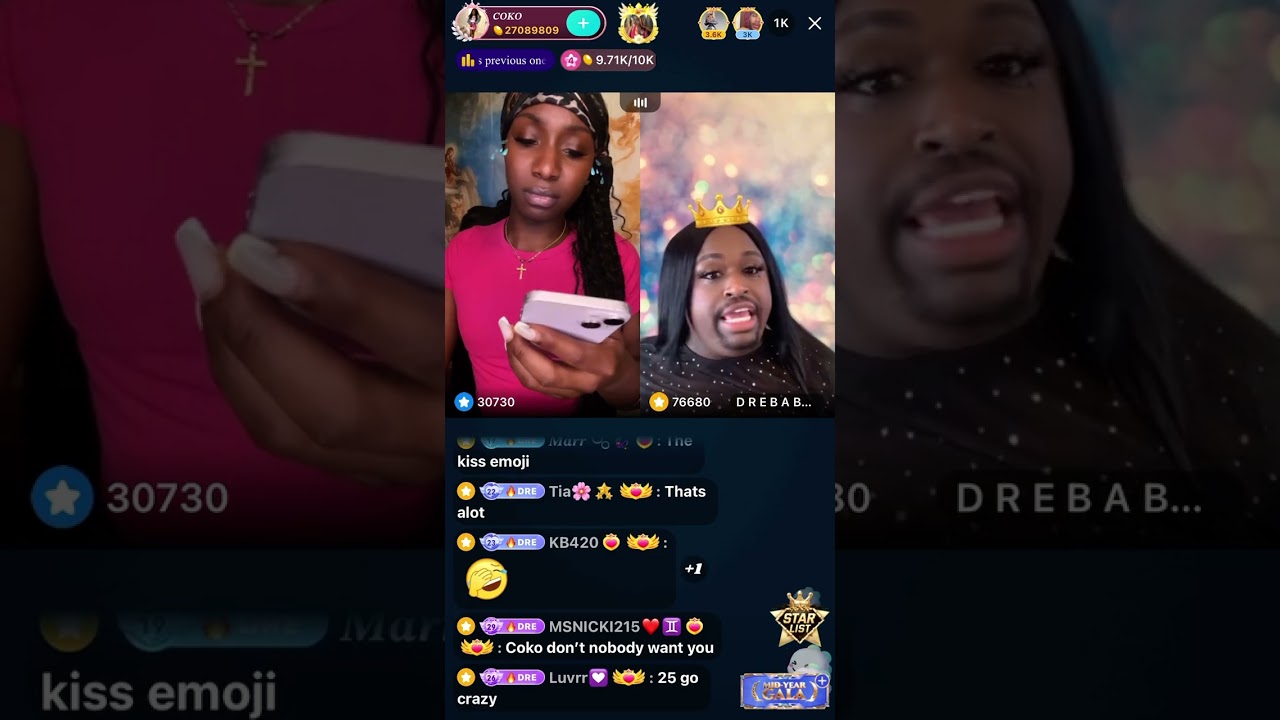 #drebaby vs #coko # bigo #bigolive