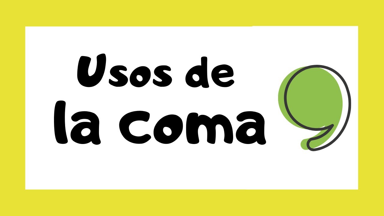 LA COMA 👩🏻‍🏫 | Cómo usar la coma ✏️ | Signo se puntuación 🤓