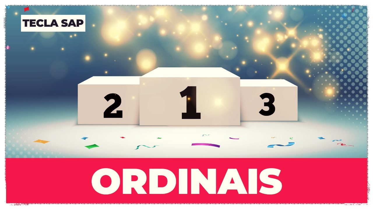 🥇🥈🥉 Números ordinais em inglês - Pegadinhas de pronúncia