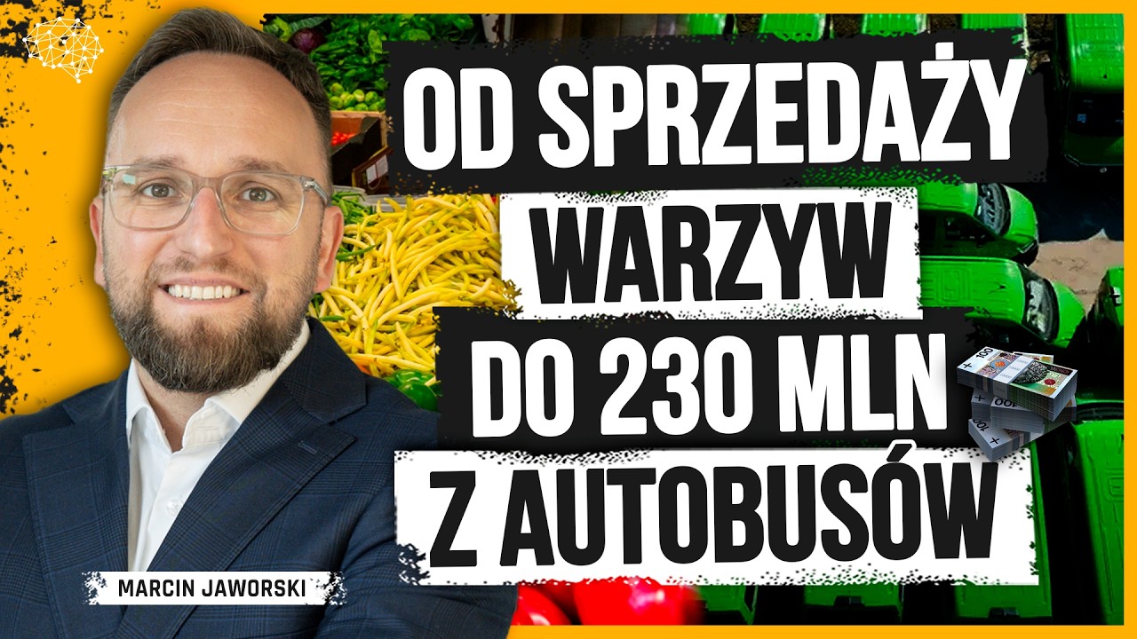 Jak chłopak z Opola zbudował największą firmę transportową (GTV BUS) w Polsce? Marcin Jaworski