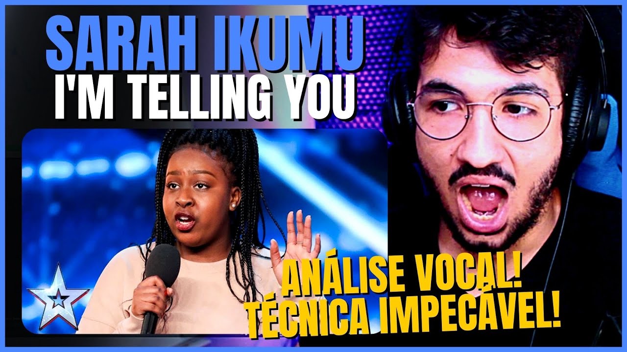SARAH IKUMU, QUE CONTROLE VOCAL ABSURDO É ESSE? 14 ANOS!