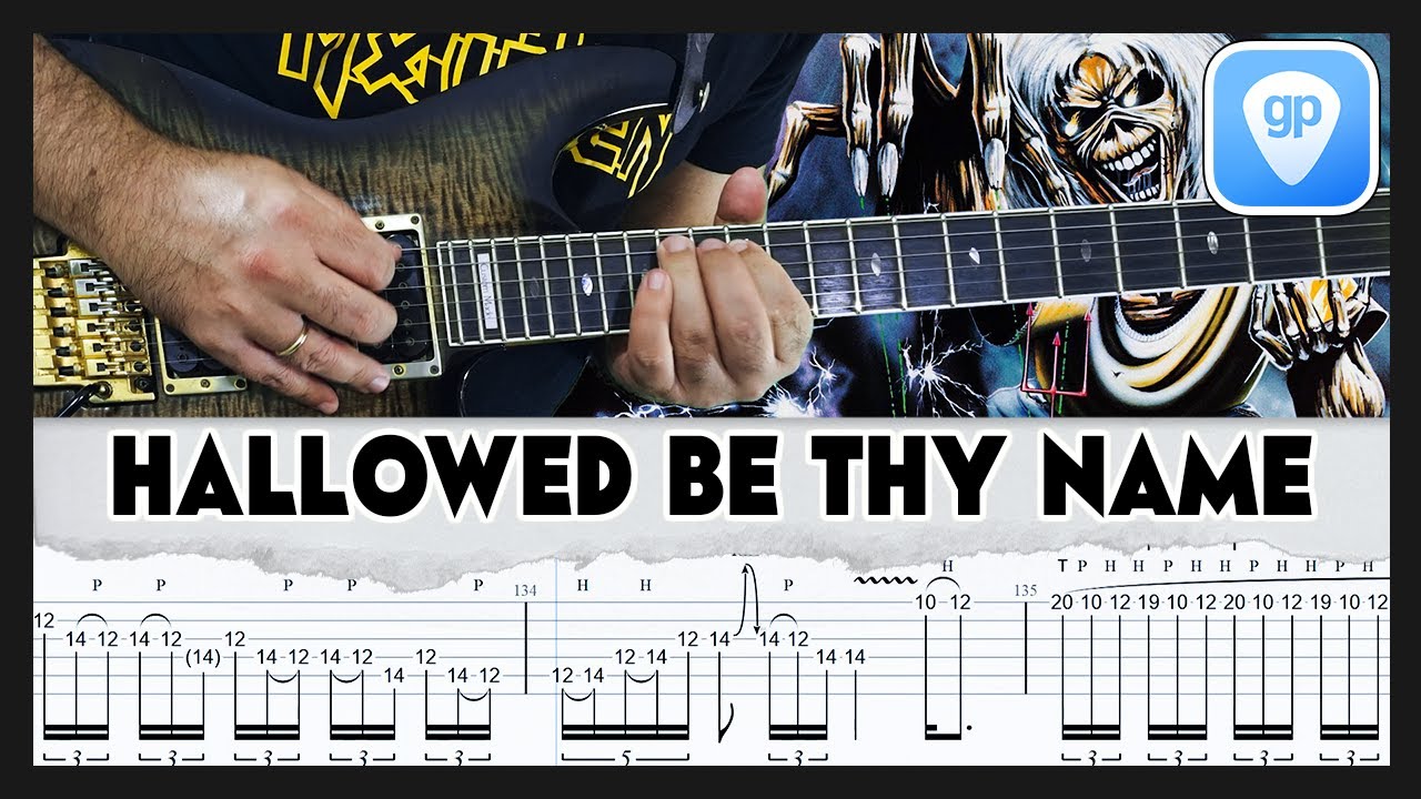 Iron Maiden | Hallowed Be Thy Name | TAB | Кавер на гитаре | Урок игры на гитаре