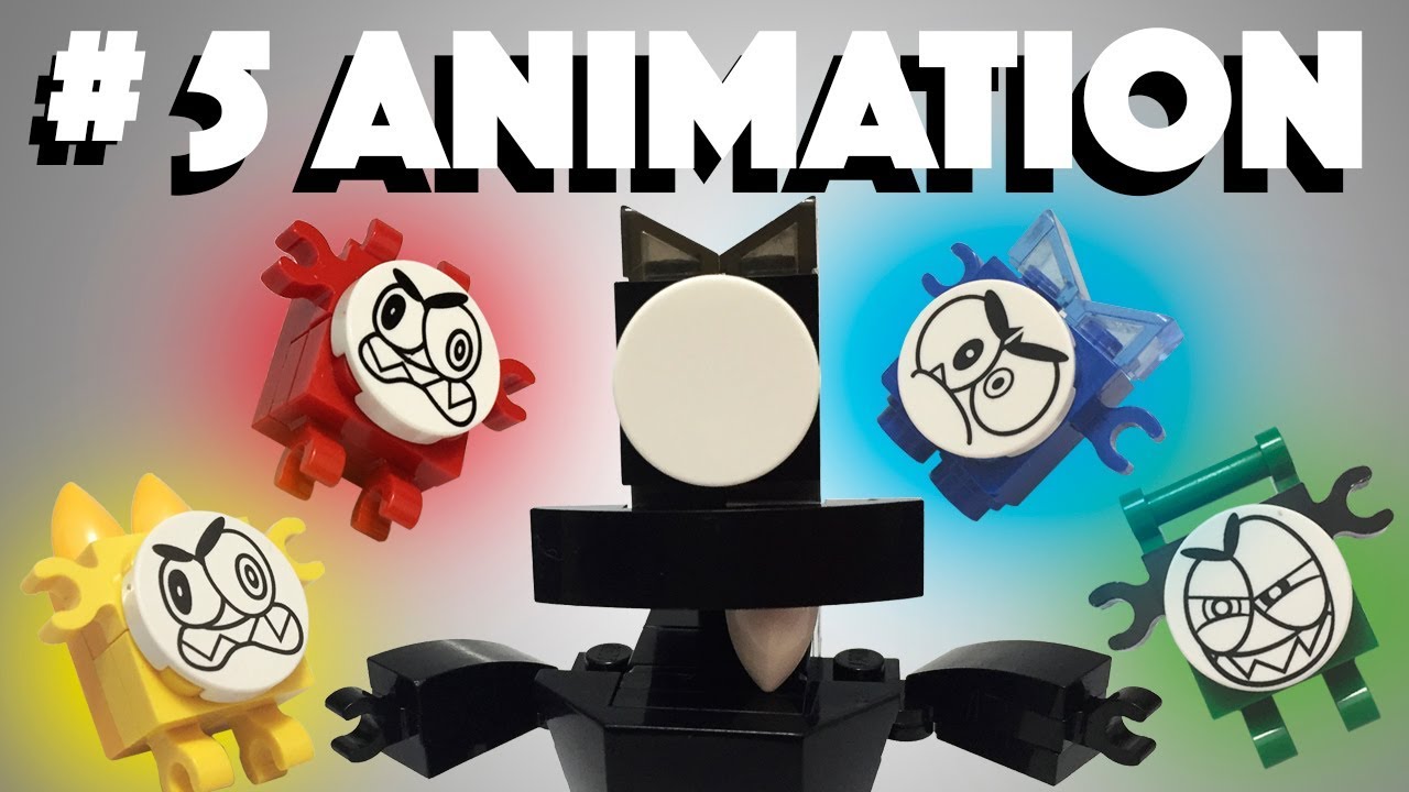 LEGO Mixels  Animation #5 | Booger & Color Nixels | Bricks and Clay Play