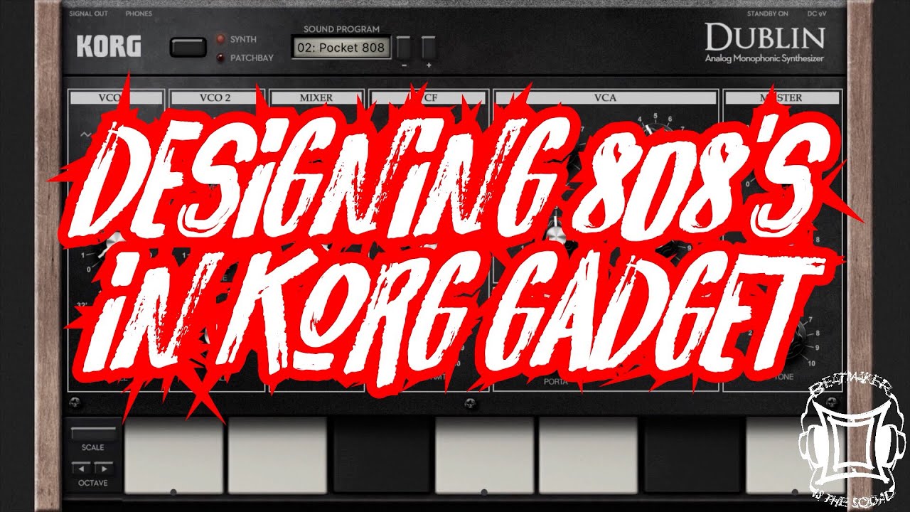 Gettin’ Busy with Korg Gadget: Designing 808’s (with Download)