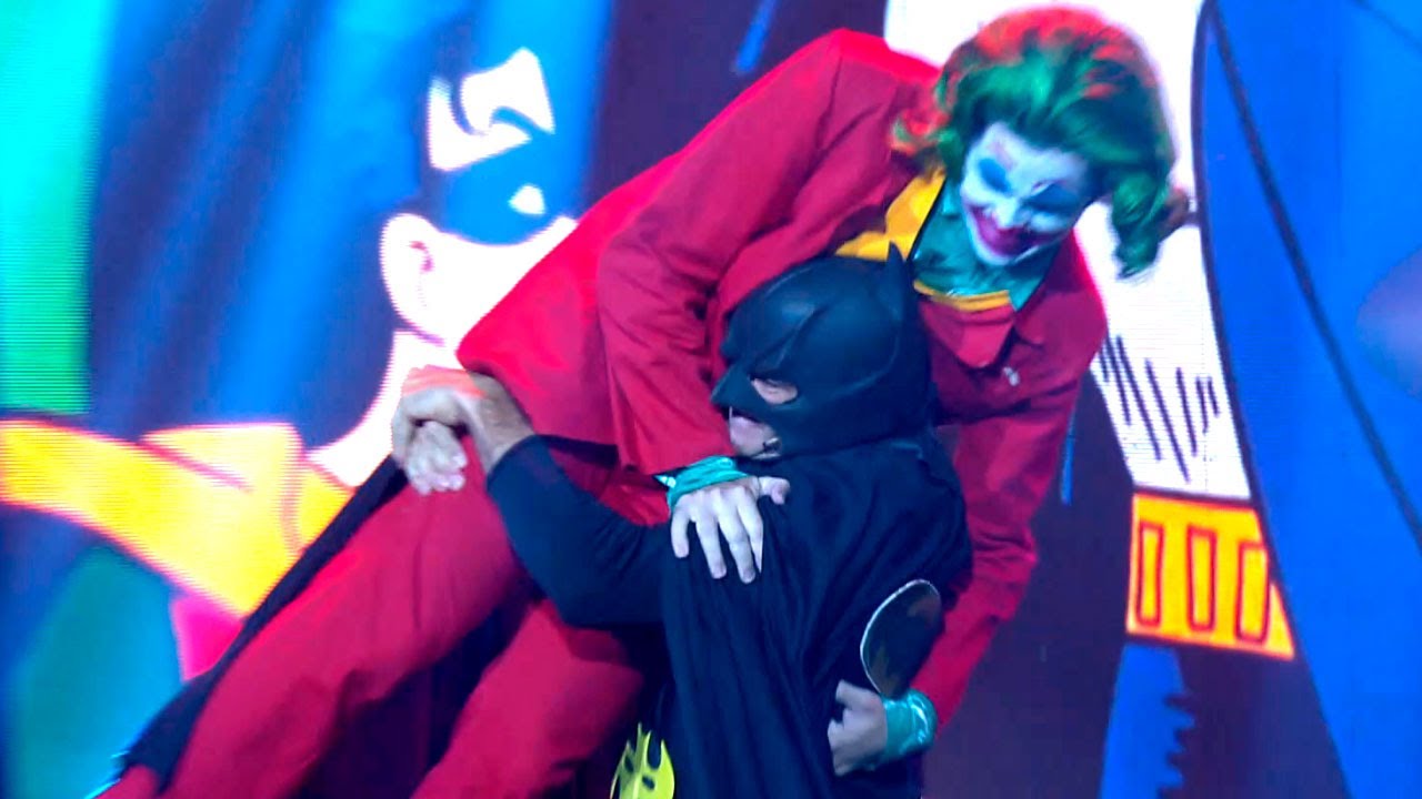 Hernán Drago se disfrazó de Batman delante del Guasón y se armó un quilombo