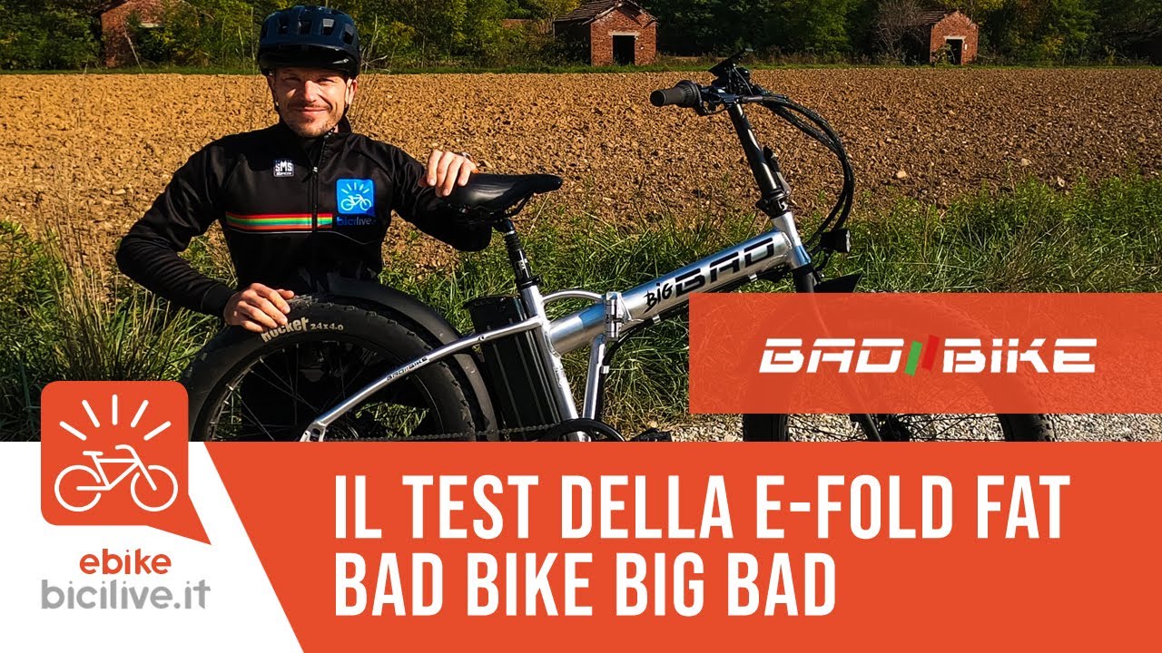 Bad Bike BIG BAD: test e recensione della fat bike elettrica con ruote da 24
