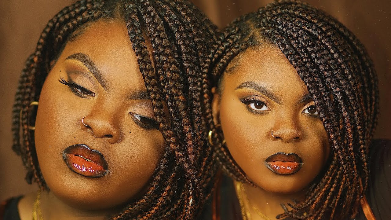 90s makeup but... in 2021.